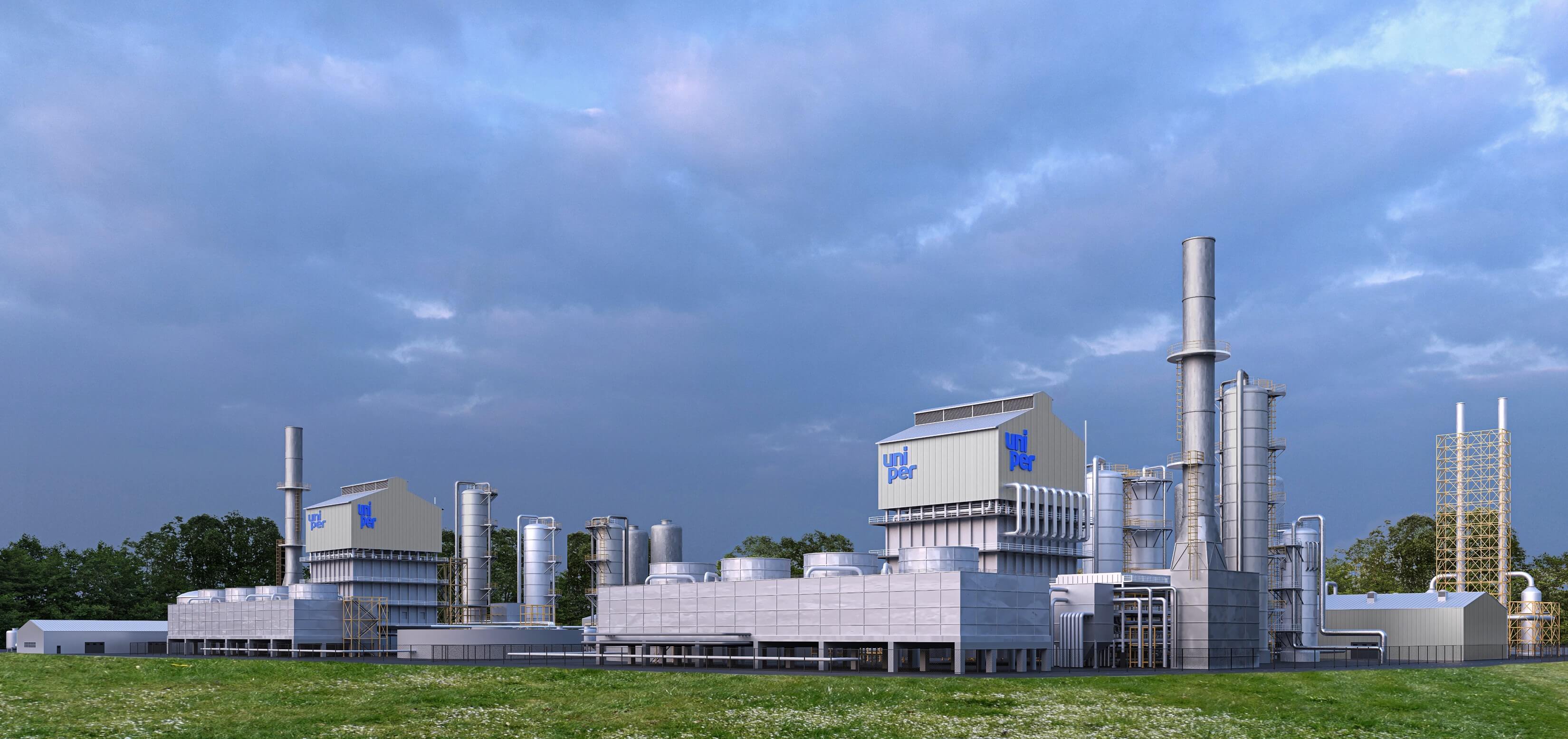 CGI depictiion of Humber H₂ub® (Blue)